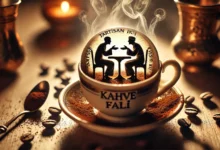 Kahve Falında Tartışan İki Kişi Görmek