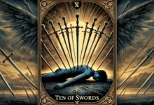 10 Kılıç (Ten of Swords) Kartı ve Anlamı