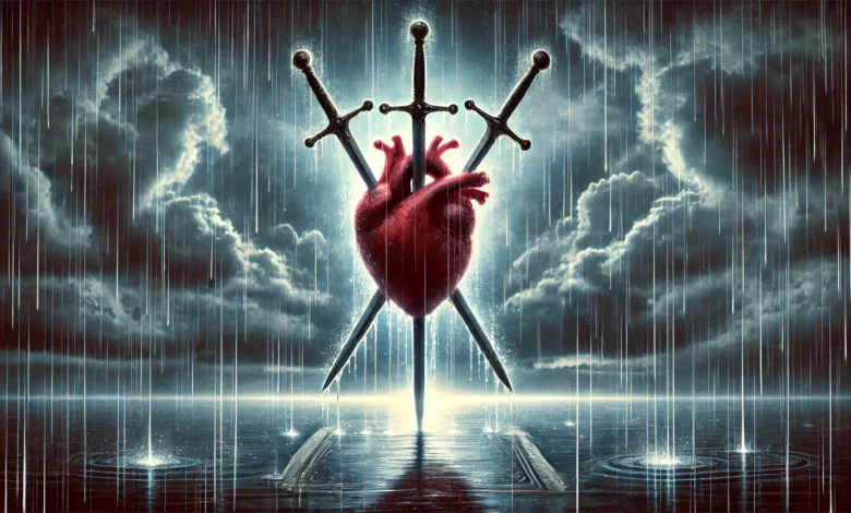 3 Kılıç (Three of Swords) Kartı ve Anlamı