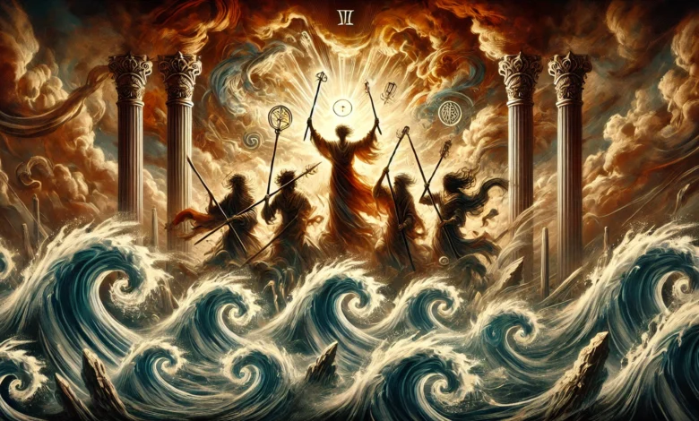 5 Değnek (Five of Wands) Kartı ve Anlamı