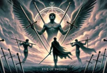5 Kılıç (Five of Swords) Kartı ve Anlamı
