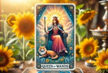 Kraliçe Değnek (Queen of Wands) Kartı ve Anlamı