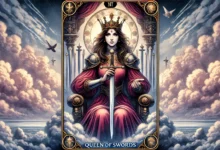 Kraliçe Kılıç (Queen of Swords) Kartı ve Anlamı
