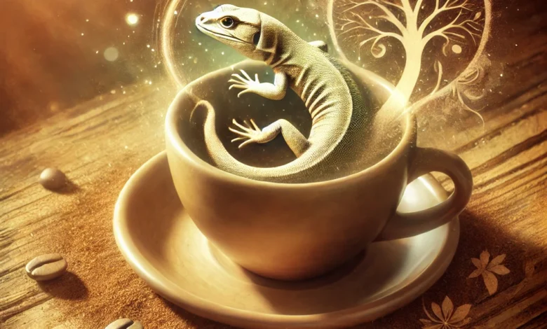 Falda Kertenkele Görmek