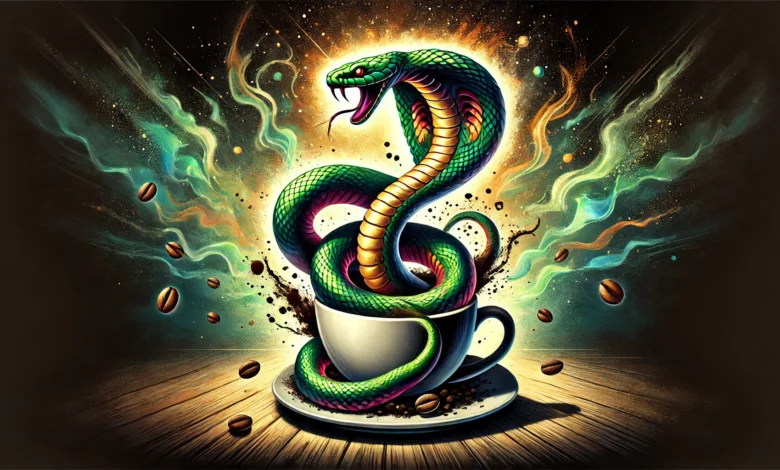 Kahve Falında Büyük Yılan Görmek