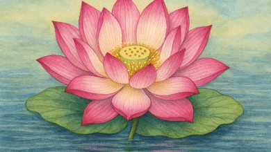 Falda Lotus Çiçeği