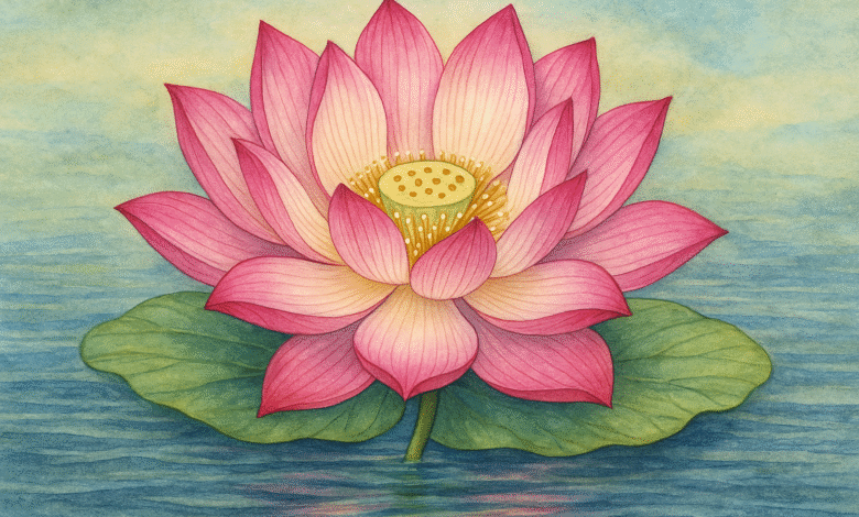 Falda Lotus Çiçeği